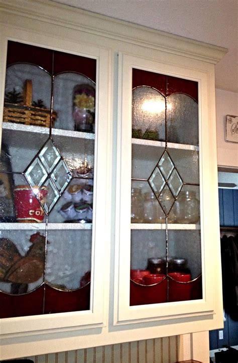 Hand Crafted Stained Glass Custom Kitchen Cabinet Inserts By Stained Glass By Roxanne Keene