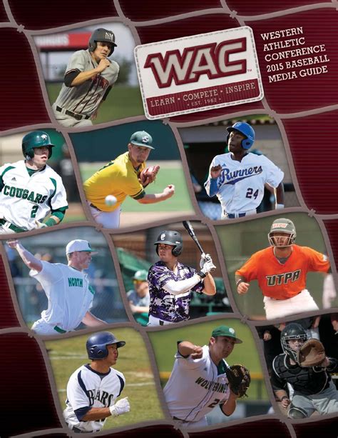Washington administrative code (wac) — regulations of executive branch agencies are issued by authority of statutes. 2015 WAC Baseball Media Guide by Western Athletic ...