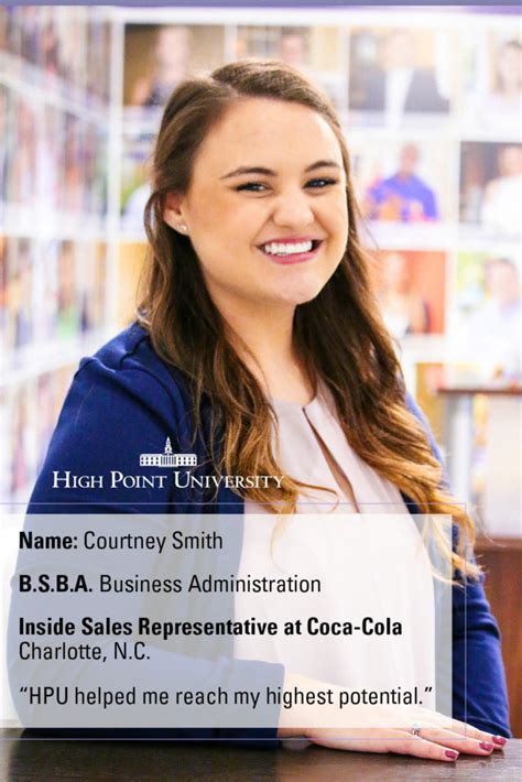 Class Of 2016 Outcomes Courtney Smith Lands Job At Coca Cola High