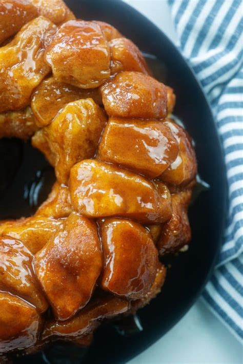 Monkey Bread With 1 Can Of Biscuits Monkey Bread With Caramel Recipe