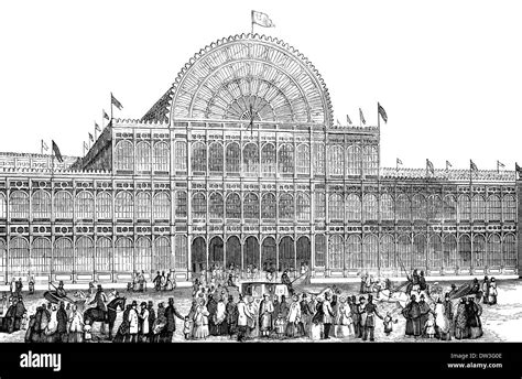 The Crystal Palace Great Exhibition Of 1851 Hyde Park London