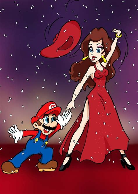 Mario And Pauline Jump Up Super Star By Edcom02 On Deviantart