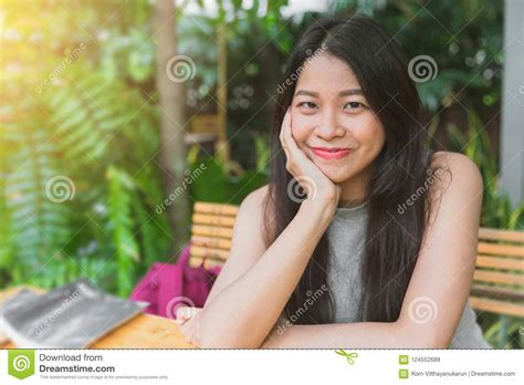 Beautiful Asian Thai Smile Cute Teen Stock Image Image Of Lifestyle