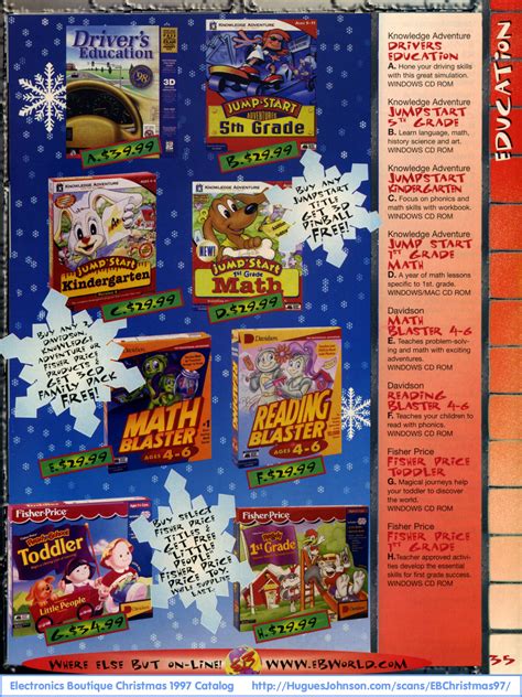 Electronics Boutique Christmas 1997