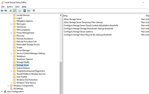 New Gpo Settings In Windows 10 1903 Enforce Updates Storage Sense