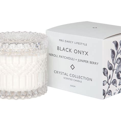mrs darcy black onyx candle maisy and co