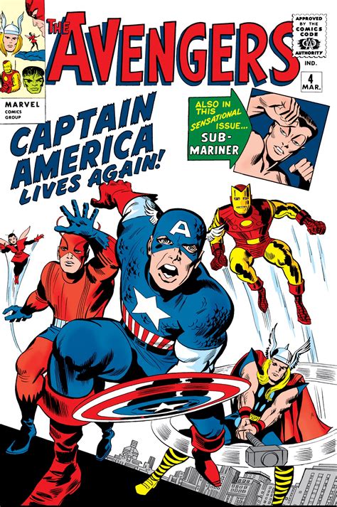 Avengers Vol 1 4 Marvel Comics Database