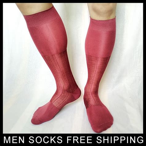 Mens Sheer Thin Formal Socks High Quality Brand Tnt Male Sexy Socks