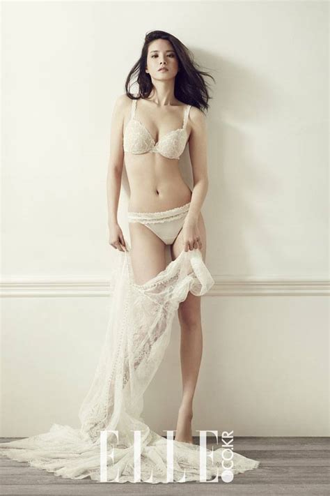 Actress Lee Ji Yeon Is Innocently Sexy In Lingerie Pictorial For Elle