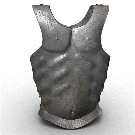 Soldier Caped Steel Full Body Armor 3d Model 15 Unknown Max 3ds
