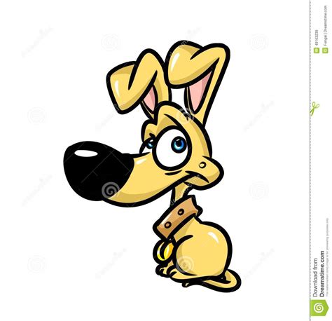 Sad Dog Cartoon Animal Stock Illustration Image 49163239