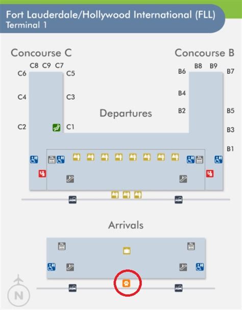 30 Fort Lauderdale Airport Terminal Map Online Map Around The World