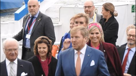 the swedish royal couple and the royal couple from the netherlands in gothenburg youtube