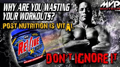 MVP Revive post workout recovery information - YouTube
