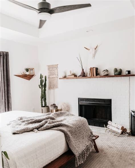 Scandinavian Minimalism Meets Organic Bohemian In Texas Bedroom