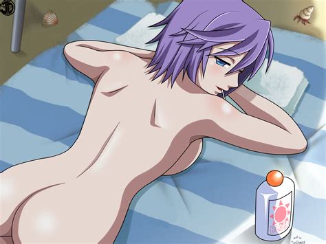 Rule 34 Looking At Viewer Nude Purple Hair Rosariovampire Shirayuki