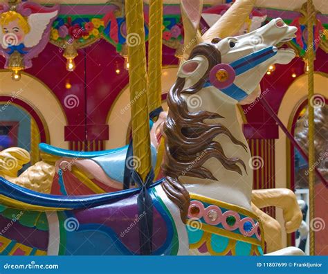 Carousel Animals Stock Image Image Of Circus Fish Recreation 11807699