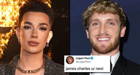 Popbuzz On Twitter James Charles Responds To Logan Pauls Jokes About Alleged Leaked Sex Tape