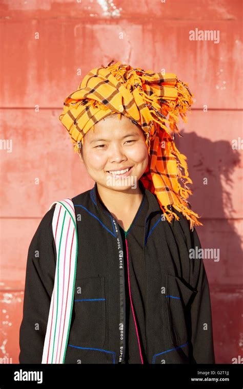 Shan Girl Taunggyi Myanmar Burma Stock Photo Alamy
