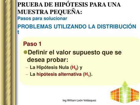 Prueba De Hipotesis Para Muestras Pequeñas Est Ind Clase03