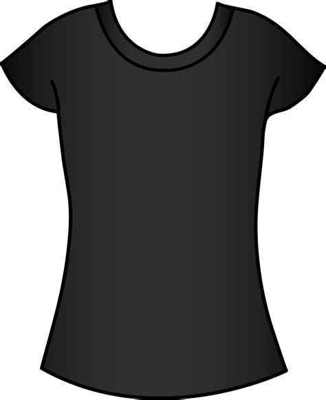 Find & download free graphic resources for black t shirt template. Womens Black T Shirt Template - Free Clip Art