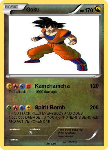 Pokémon Goku 7209 7209 Kamehameha My Pokemon Card