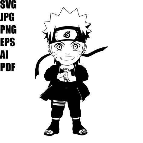 Naruto Png Anime Svg Download Di File Manga Svg Instant Etsy