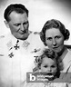 Image of Hermann Goering with wife Emmy and daughter Edda, 1940 (b/w