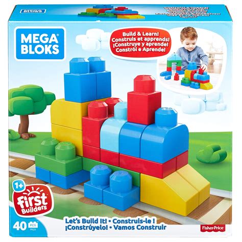 Mega Bloks 60 Piece Building Bag Plant Based Blocks Mattel Ph