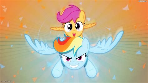 Rainbow Dash Scootaloo