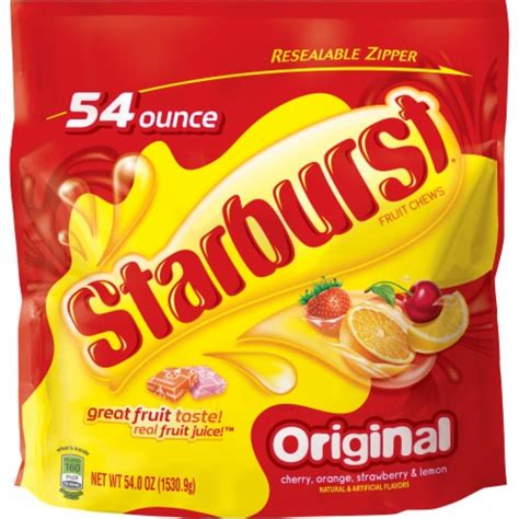 Starburst Original Fruit Chews 54 Oz Fred Meyer