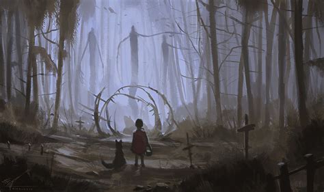 Artstation Lost In The Woods Project