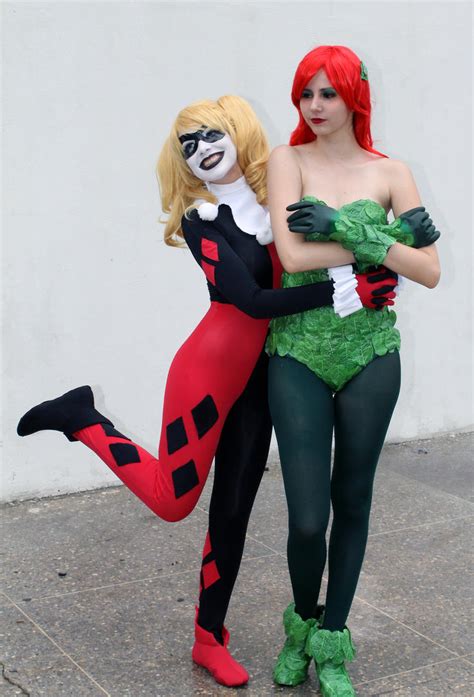 Harley Quinn And Poison Ivy Cosplay Batman Tas By Sailormappy On