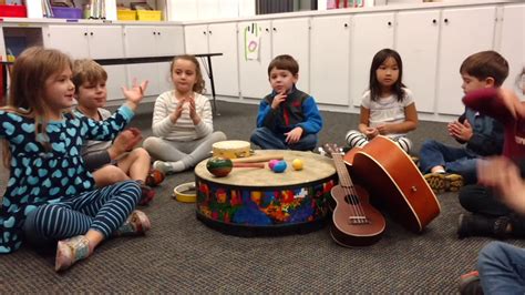 Music Class In Preschool Youtube