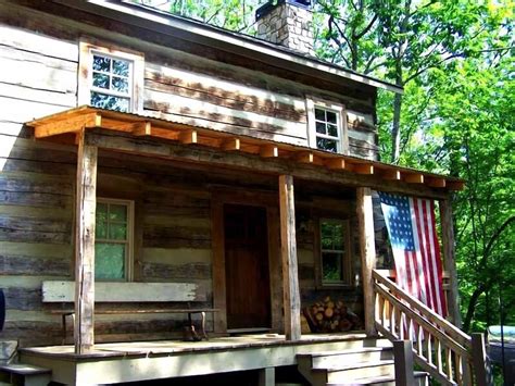 Mid 1800s Restored Log Cabin A Great Way To Get Away From It All This
