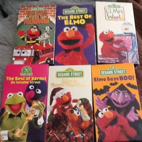 Sesame Street Vhs Lot In Vhs Tapes On Popscreen My XXX Hot Girl