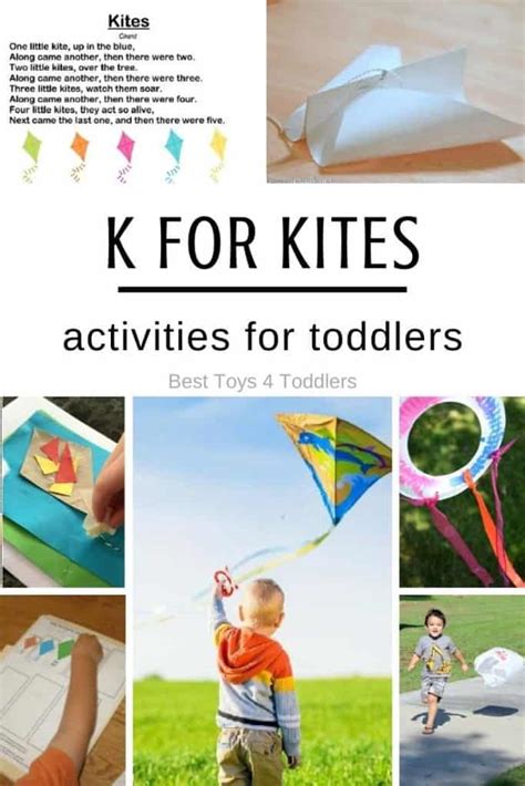 Letter K Kite Theme For Tot School And Preschool Best Toys 4 Toddlers