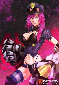 Police Officer Vi League Of Legends Vi League Of Legends Lol League Of Legends