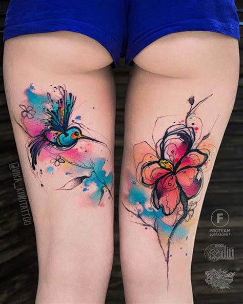 10 Back Of Thigh Tattoo Ideas For Women Nicestyles