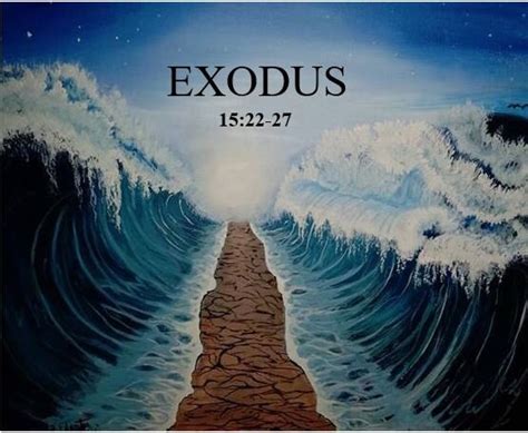 Bible Outlines Exodus 1522 27 No Water Bitter Water