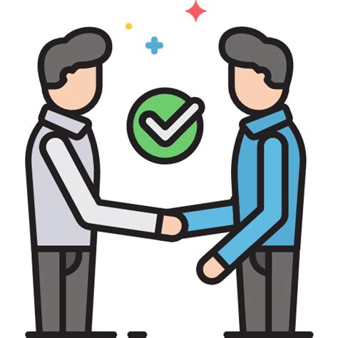 Partnership Flaticons Lineal Color Icon