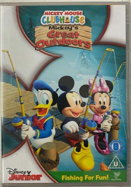 Mickey Mouse Clubhouse Mickeys Great Outdoors Dvd 2011 For Sale