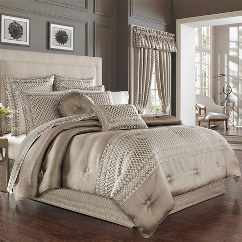 Browse from the vast collection of luxury comforter sets here at latestbedding.com. J. Queen New York Bohemia Comforter Set in Champagne ...