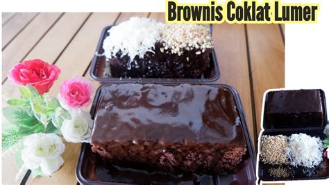 Siapa sangka, ketika memulai usaha dulu, kios brow­nies ini sempat terkena gusur. Resep brownies coklat lumer || brownies lumer || ide ...