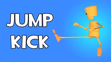 How To Animate A Jump Kick In 3d Youtube