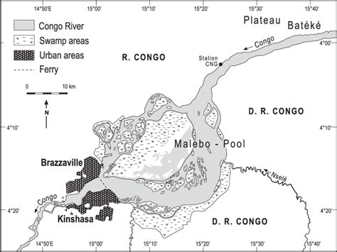 7 Malebo Pool In The Western Part Of The Congo Basin Forms A Remnant Of