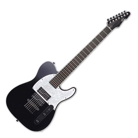 Buy 7 Strings Guitar E2 Tb7 Black Electric Guitar From