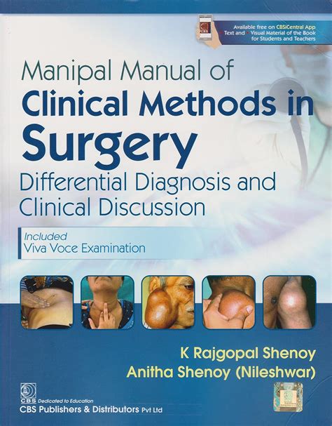 Buy Manipal Manual Of Clinical Methods In Surgery Book Online At Low