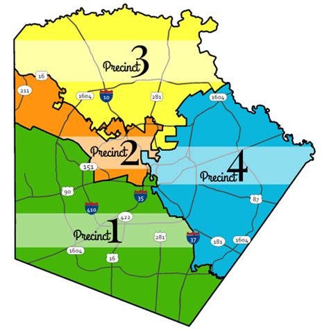 Bexar County Precinct Map