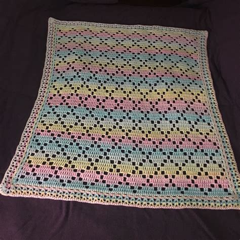 Ravelry: Diamond Lace Baby Afghan pattern by the Jewell's Handmades